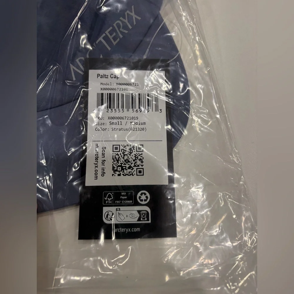 Arcteryx new tags